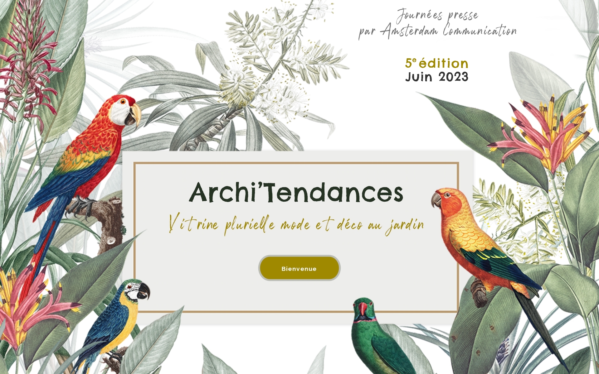 Archi'tendances, l'événement connecté presse de l'agence.