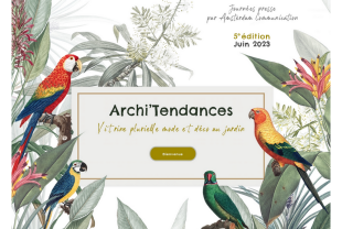 ARCHI'TENDANCES - Evènement / Distribution Jardin - Salle de presse - Amsterdam Communication