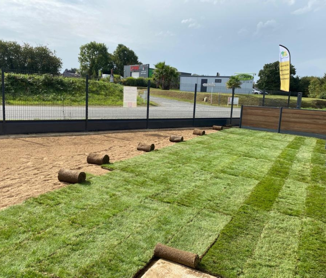 Daniel Moquet signe vos jardin - Gazon de placage