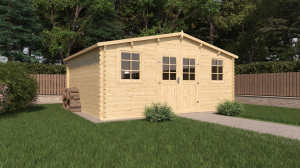 Abri de jardin en bois à forte épaisseur : pour un usage régulier ou habitable